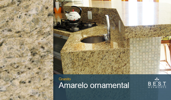 Granito Amarelo ornamental