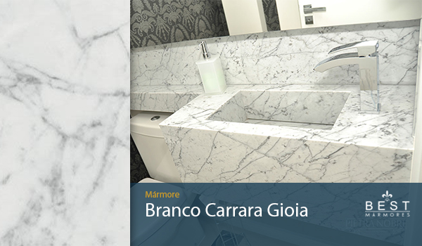 Mármore Branco Carrara Gioia